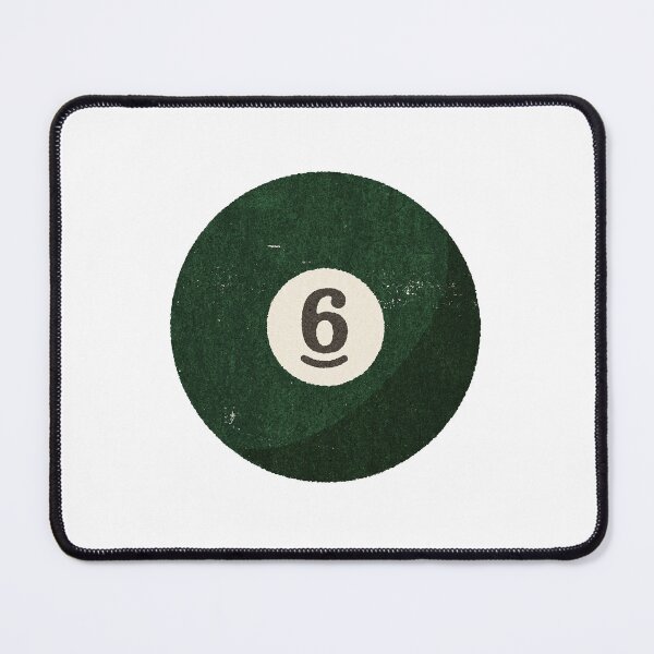 Item preview, BILLIARDS Ball 6 designed and sold by PegeenWarm.