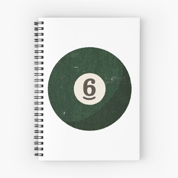 Item preview, BILLIARDS  Ball 6 designed and sold by PegeenWarm.