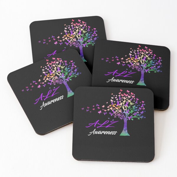 Item preview, Alzheimers Awareness  Tree Ribbons ALZ Awareness Support ALZ Warrior Gifts  designed and sold by OtiliaNikolaus.