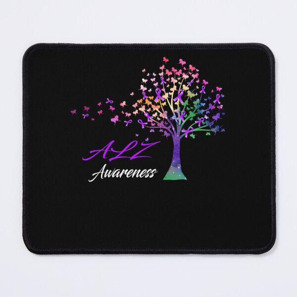 Item preview, Alzheimers Awareness Tree Ribbons ALZ Awareness Support ALZ Warrior Gifts designed and sold by OtiliaNikolaus.