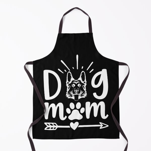 Item preview, Dog Mom. Cute german shepherd quote in white color designed and sold by pureblacks.