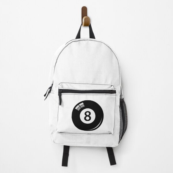 Item preview, Black poolbilliard ball number 8 designed and sold by PegeenWarm.