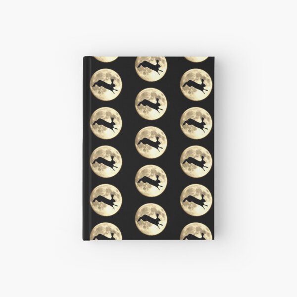 Hare and Moon Hardcover Journal
