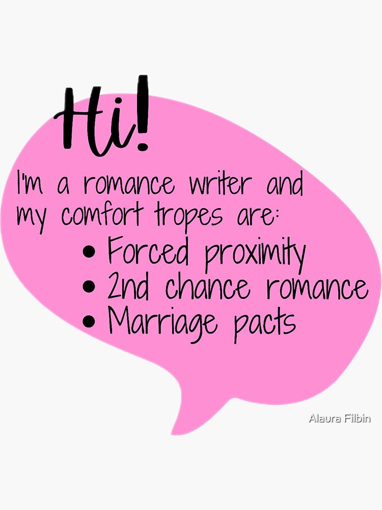 Romance Author tropes 2 by alaurafilbinlit