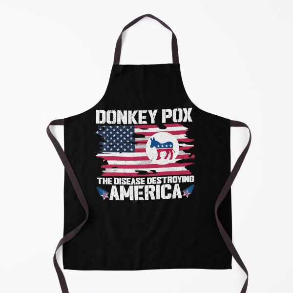 Item preview, Donkey Pox The Disease Destroying America Funny Anti Biden designed and sold by ScottSlade.