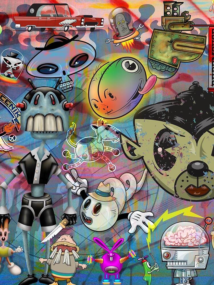Thumbnail 4 of 4, Graphic T-Shirt, Ruffmouse Rules designed and sold by Ruffmouse.