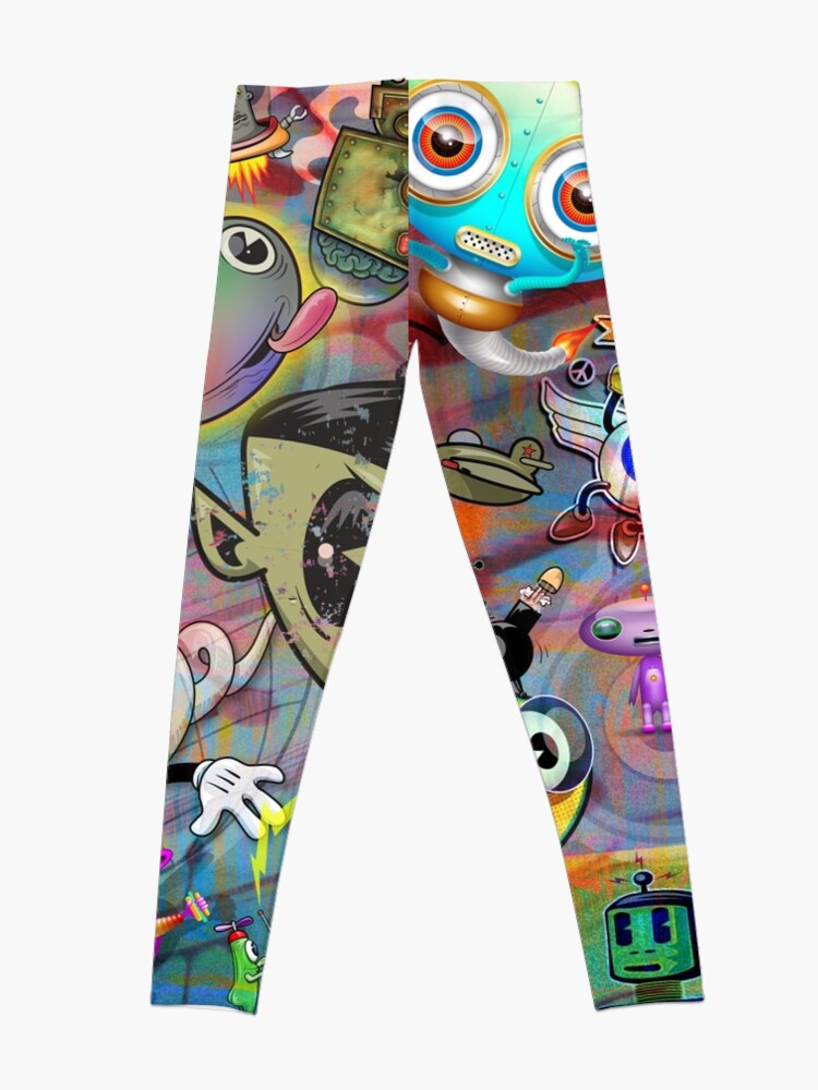 Alternate view of Ruffmouse Rules Leggings
