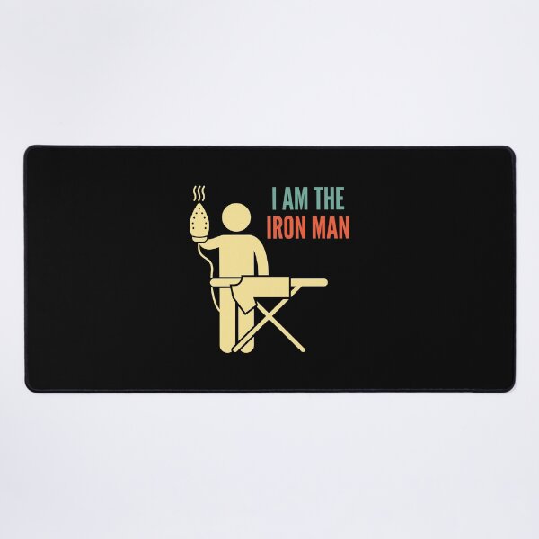 Item preview, Iron Dad, the Iron Man ironing designed and sold by CherieTree.