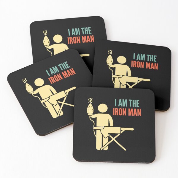 Item preview, Iron Dad, the Iron Man ironing designed and sold by CherieTree.