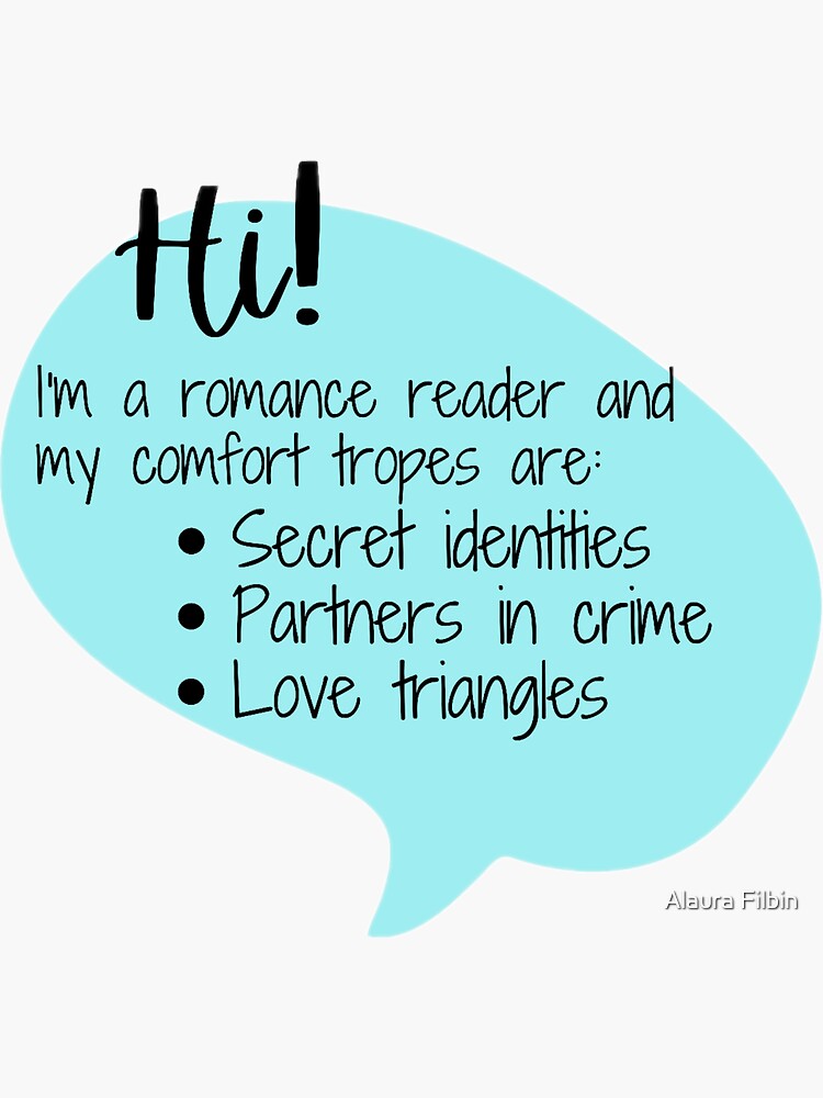 Romance Reader Tropes 3 by alaurafilbinlit