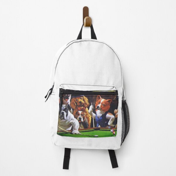 Item preview, Dogs Playing Pool designed and sold by PegeenWarm.