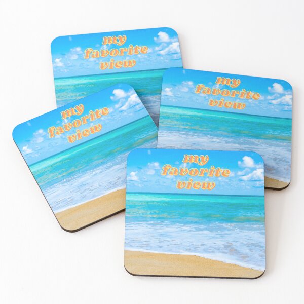 Item preview, My Favorite View - The Beach designed and sold by PoppysPrintings.