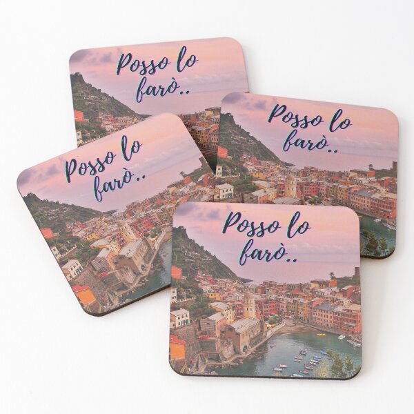 Item preview, I can I will - popular Italian quotes theme gifts  designed and sold by RebelliousRosee.