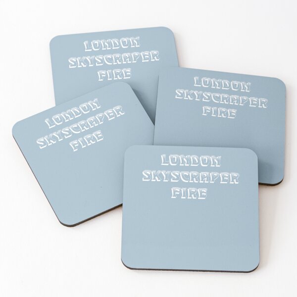 Item preview, A Bloodsoaked Symphony London Skyscraper Fire Classic Fans designed and sold by SilviaHecher.