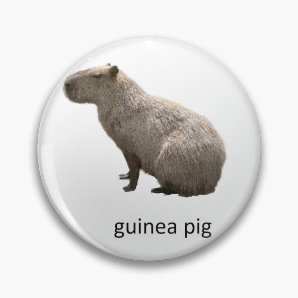 Artikelvorschau, schrecklich bearbeitetes Meerschweinchen Capybara entworfen und verkauft von Jayprey.