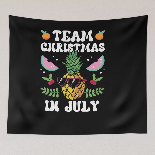 Item preview, TEAM CHRISTMAS IN JULY SANTA SARCASTIC HUMOR SUMMER designed and sold by sobriowslen.