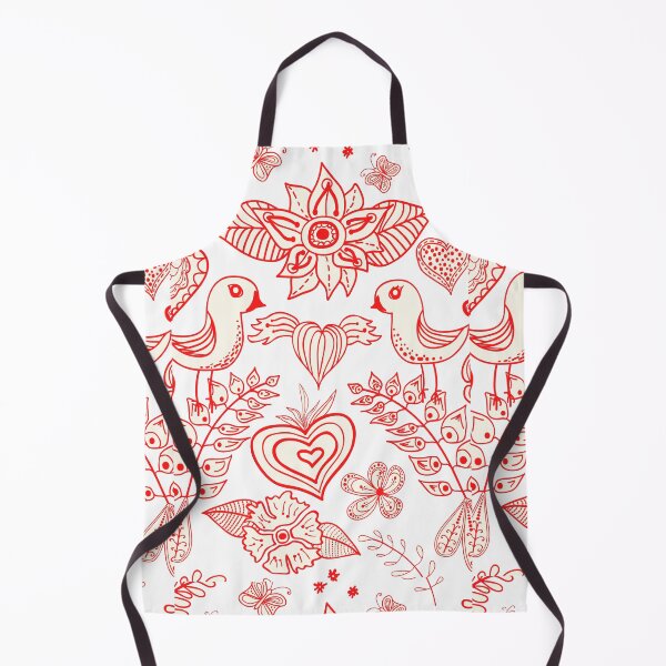 Item preview, Red birds, flowers, leaves, hearts designed and sold by PalomaHealing24.