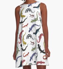 Salamanders A-Line Dress