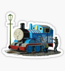 Banksy Thomas The Tank Engine Sticker