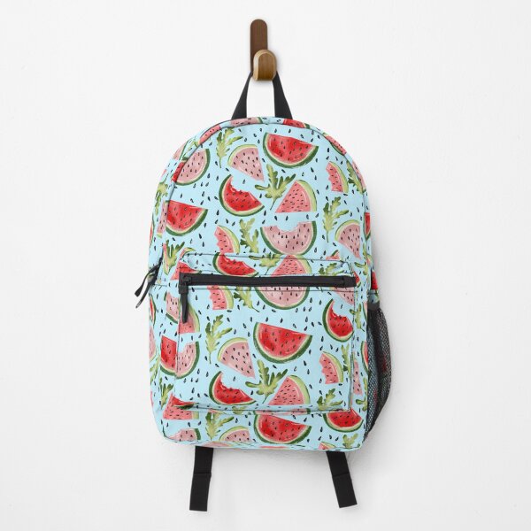 Item preview, Watermelon Summer With Blue Background designed and sold by missmann.