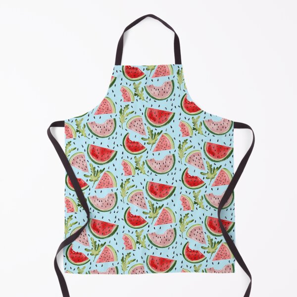 Item preview, Watermelon Summer With Blue Background designed and sold by missmann.