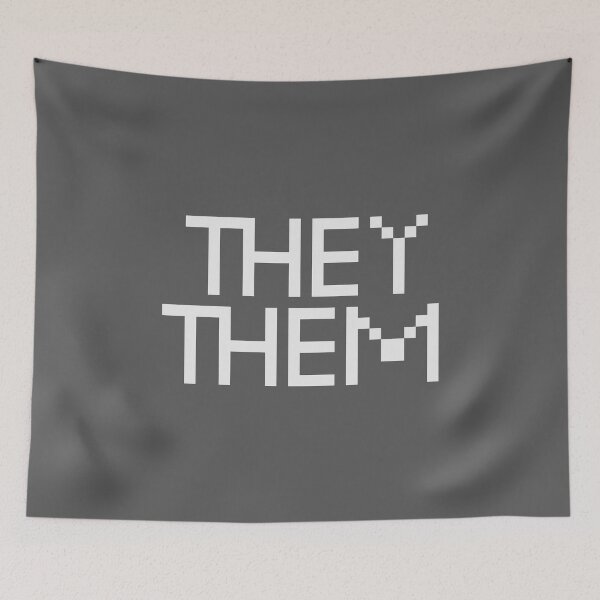 Item preview, Copy of Pixelated They Them designed and sold by kiippers.