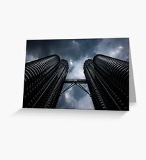 Petronas Twin Towers Greeting Card