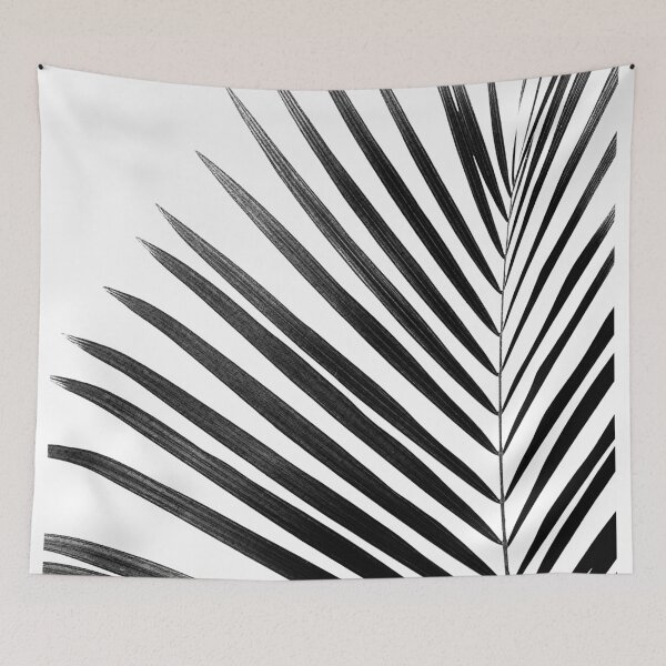 Item preview, PALM LEAF Black & White designed and sold by NORDIKART.