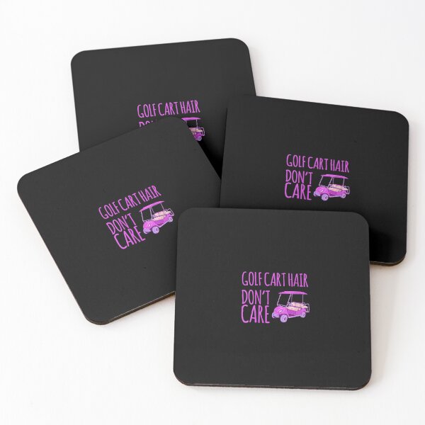Item preview, Womens Funny Golf Cart Hair Don39;t Care V-Neck T-Shirt designed and sold by BreitkreutzRolf.