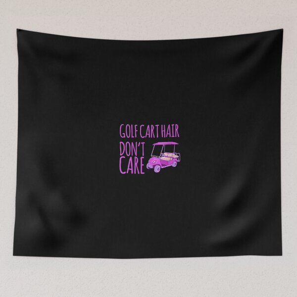 Item preview, Womens Funny Golf Cart Hair Don39;t Care V-Neck T-Shirt designed and sold by BreitkreutzRolf.