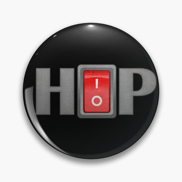Item preview, HIP HOP on off switch! (on black) designed and sold by Groenendijk.