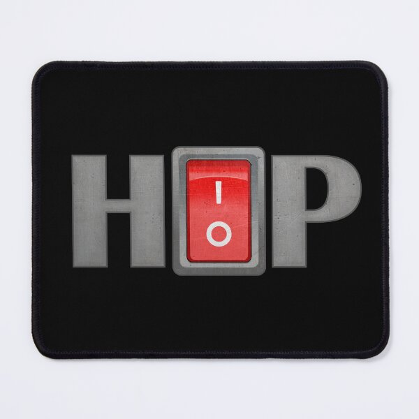 Item preview, HIP HOP on off switch! (on black) designed and sold by Groenendijk.