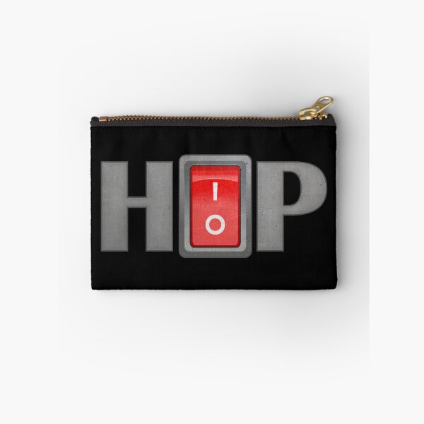 Item preview, HIP HOP on off switch! (on black) designed and sold by Groenendijk.