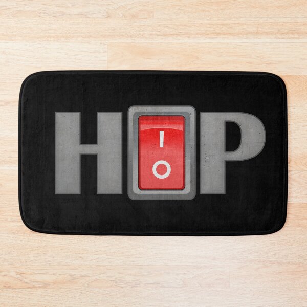 Item preview, HIP HOP on off switch! (on black) designed and sold by Groenendijk.