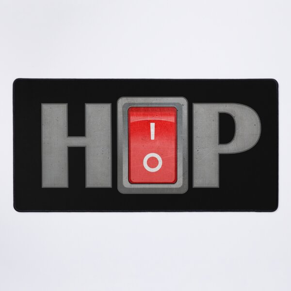 Item preview, HIP HOP on off switch! (on black) designed and sold by Groenendijk.