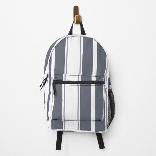Item preview, Shuttle Grey Two Color Picnic Stripes | Interior Design designed and sold by infinitehue-5.