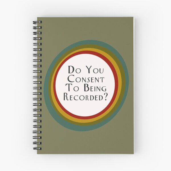 Item preview, Do you consent to being recorded    designed and sold by JenniferLeeXZ.