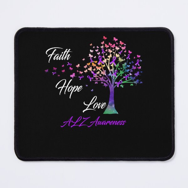 Item preview, Alzheimers Awareness  Faith Hope Love ALZ Awareness Support ALZ Warrior Gifts  designed and sold by OtiliaNikolaus.