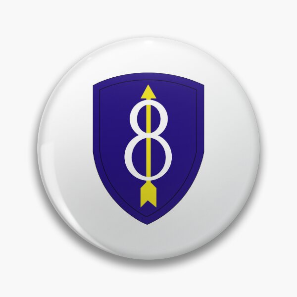 Item preview, Army - 8th Infantry Division wo Txt designed and sold by Military Insignia Products.