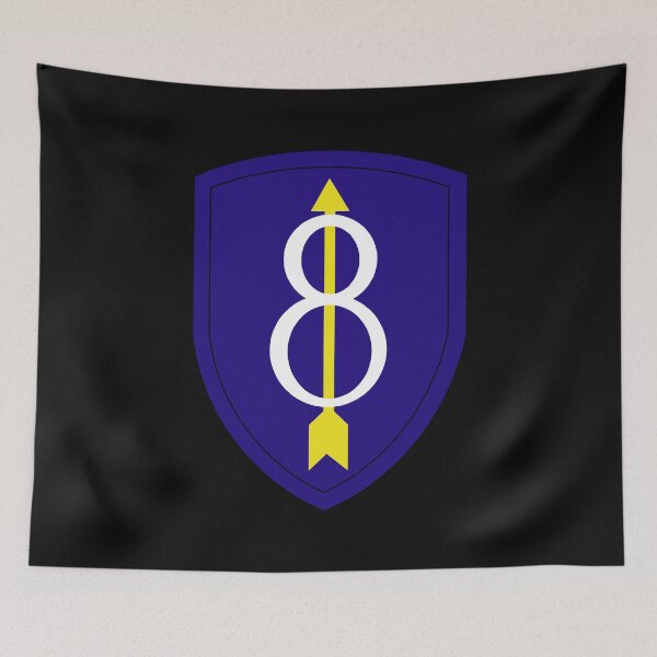 Item preview, Army - 8th Infantry Division wo Txt designed and sold by Military Insignia Products.