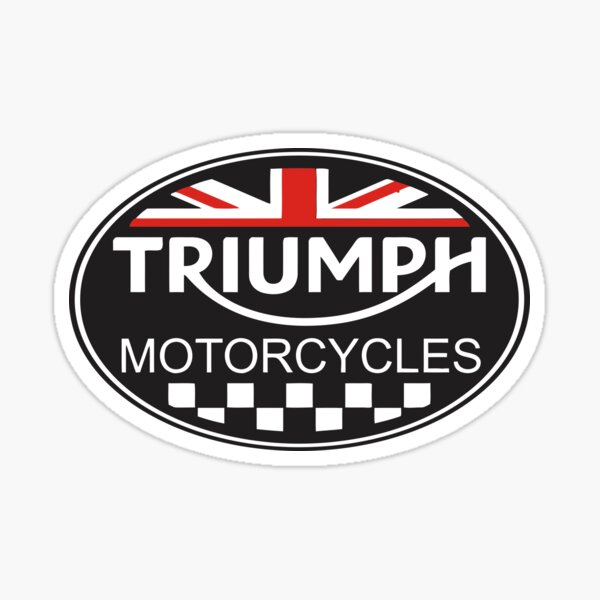 "classic ovals british motorcycle" Sticker for Sale by haleny55 | Redbubble