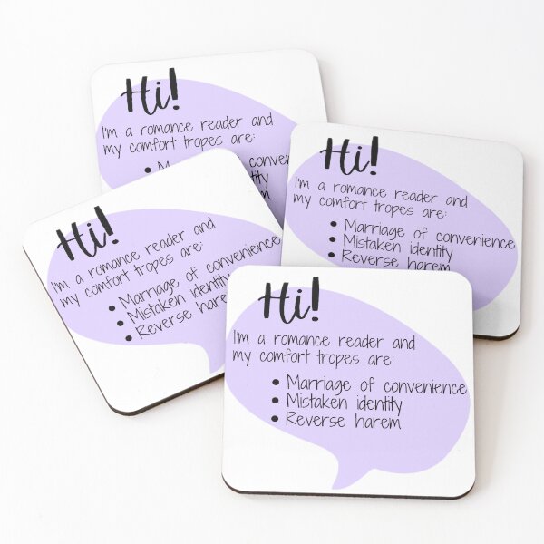 Item preview, Romance Reader Tropes 7 designed and sold by Alaura Filbin.