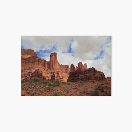 USA Utah Fisher Towers Canyon Galeriedruck