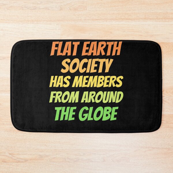 Artikelvorschau, Die Flat Earth Society hat Mitglieder aus aller Welt entworfen und verkauft von ScottSlade.