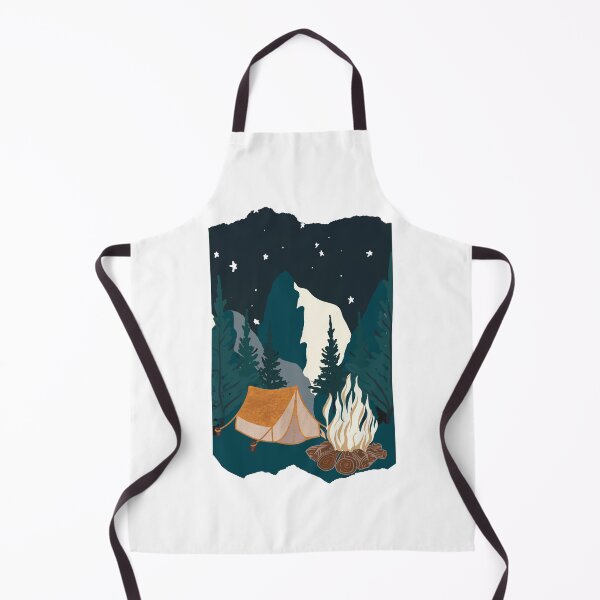 Item preview, camping | night | campfire designed and sold by PrintLess-77.