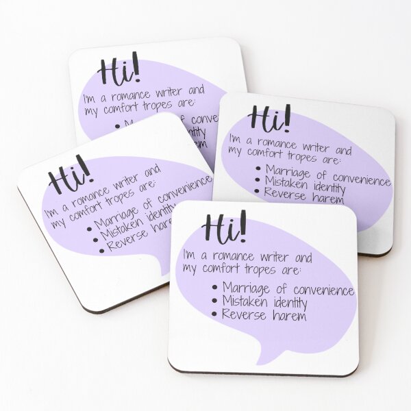 Item preview, Romance Author tropes 7 designed and sold by Alaura Filbin.