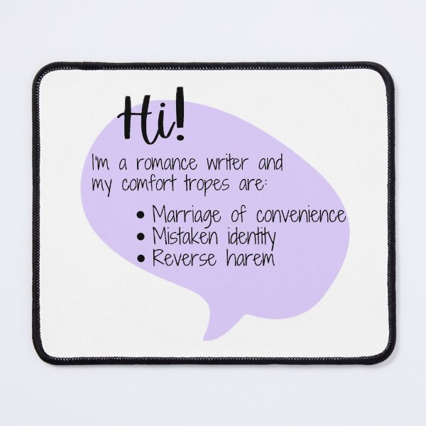 Item preview, Romance Author tropes 7 designed and sold by Alaura Filbin.
