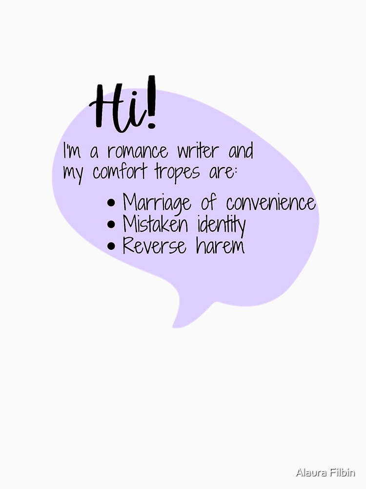 Romance Author tropes 7 by alaurafilbinlit