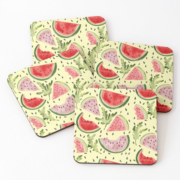 Item preview, Watermelon Summer With Yellow Background  designed and sold by missmann.