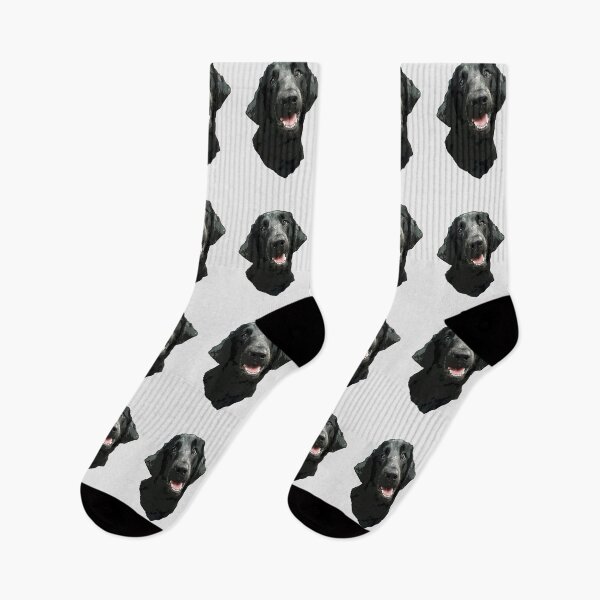 Item preview, Flat Coated Retriever  designed and sold by ElegantCat.